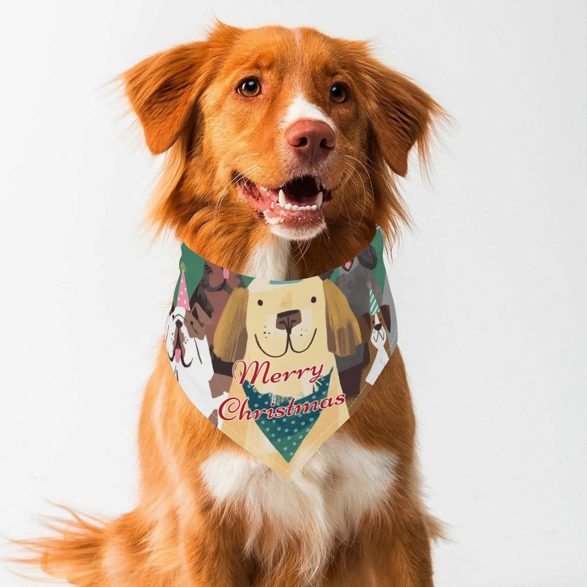 Festive & Fur - tastic: The Ultimate Christmas Pet Bandana! - Print Your Paws