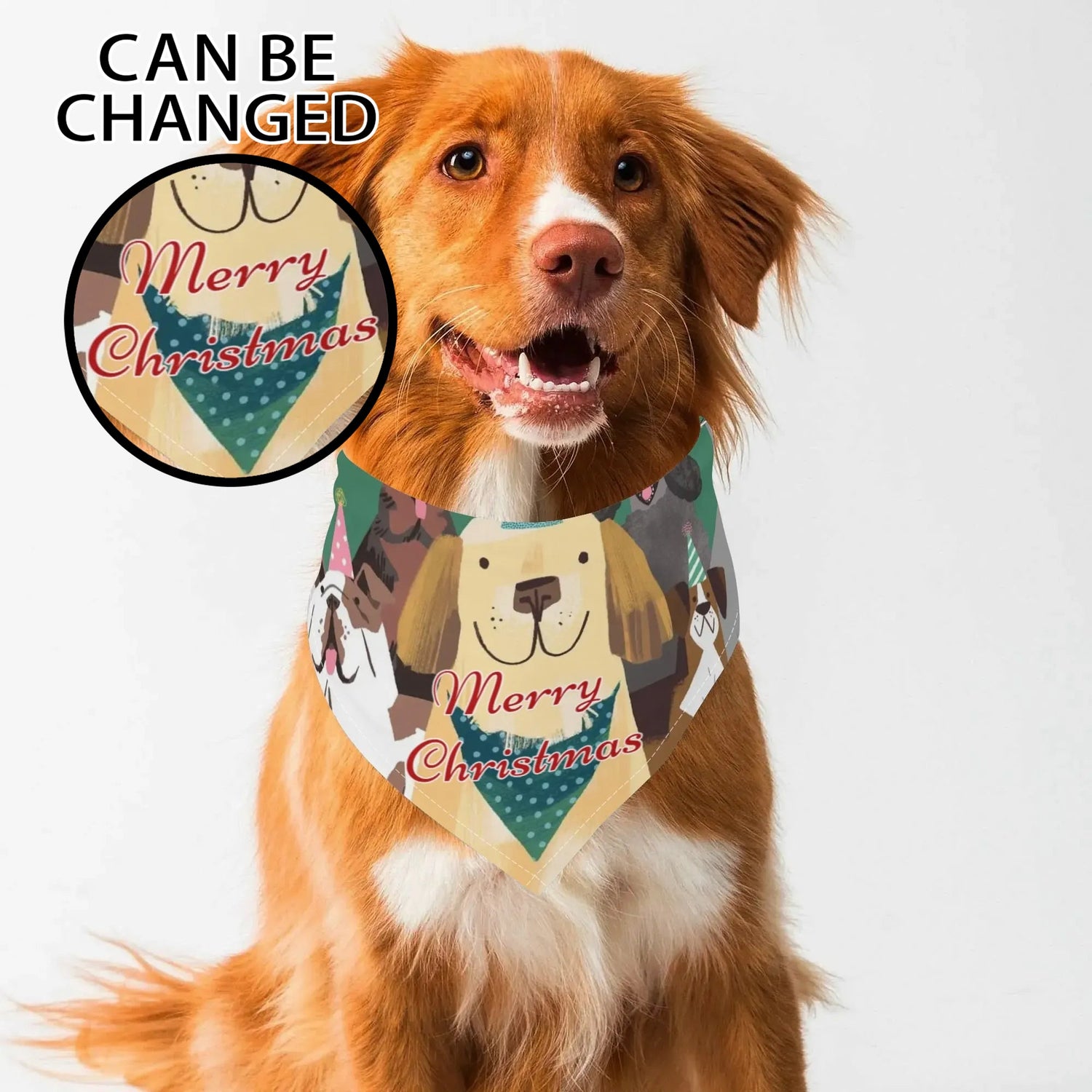 Festive & Fur - tastic: The Ultimate Christmas Pet Bandana! - Print Your Paws