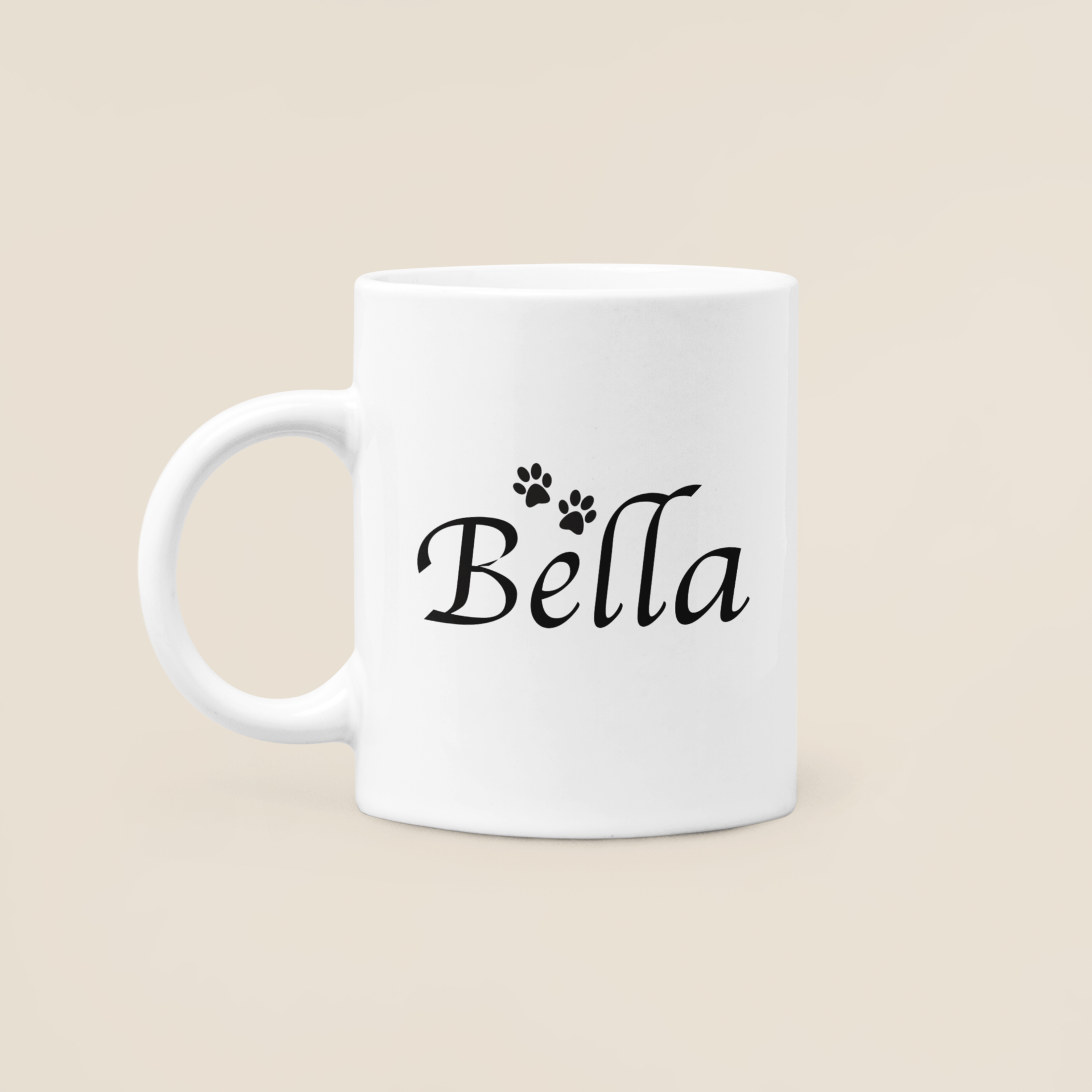 Personalized Custom Coffee Mug - Print Your Paws