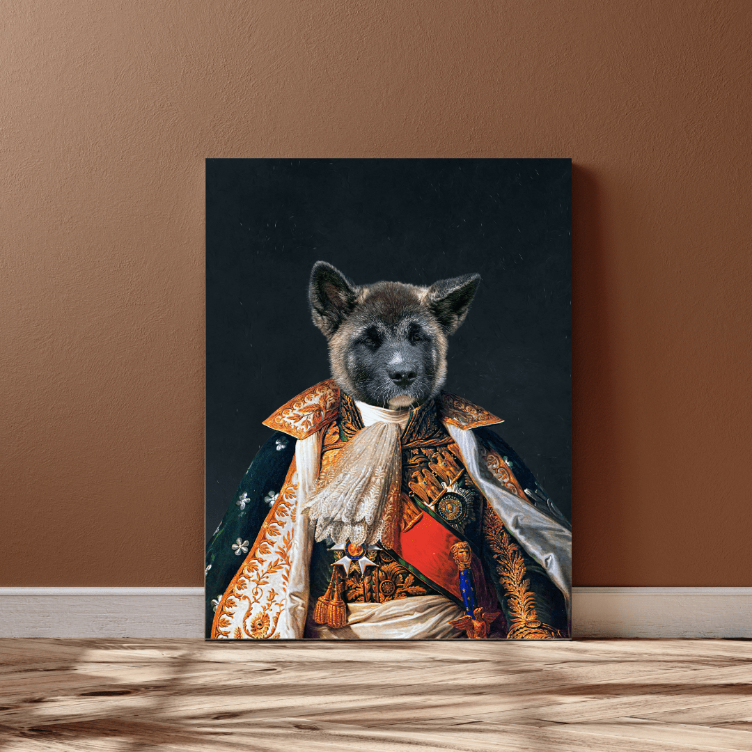 Regal Masterpiece Pet Portrait - Print Your Paws