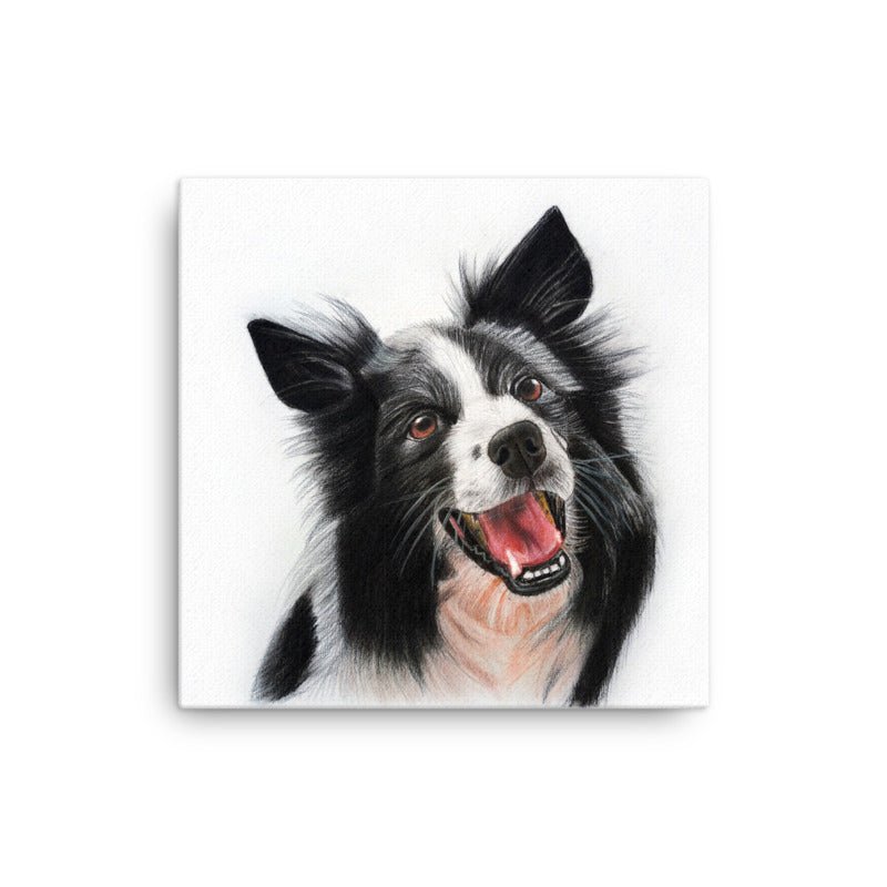 Custom Canvas Pet Art - Sketch - Print Your Paws