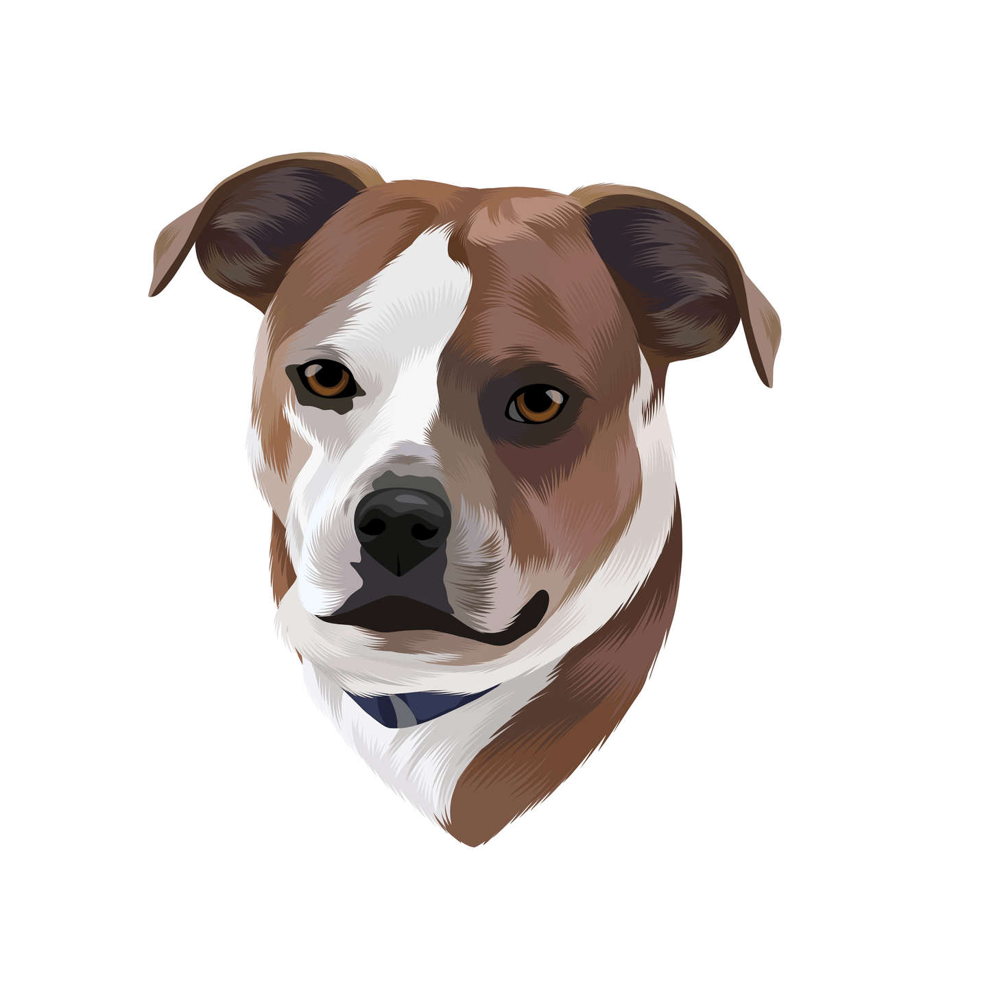 Custom Canvas Pet Art - Sketch - Print Your Paws